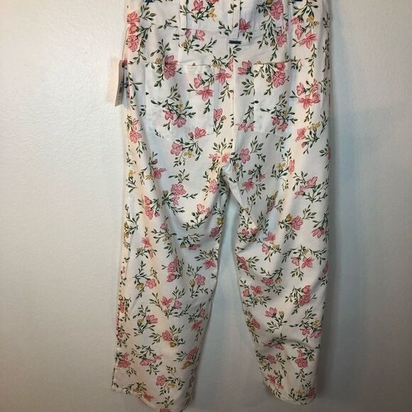 NWT Billabong pants crop wide leg floral size 29 - Picture 8 of 9